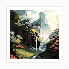 Valley Art Print