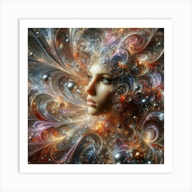 Fractal Art 13 Art Print