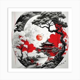 Asian Art Art Print