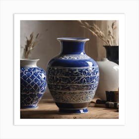 BB Borsa Chinese Vases Art Print