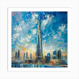 Burj Khalifa 1 Art Print