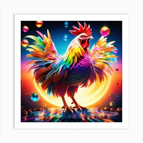 Rooster Art Print