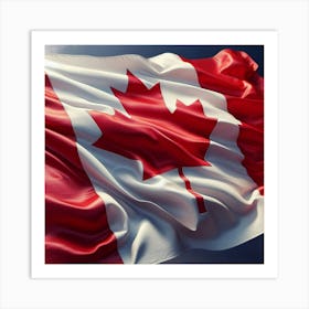 Canadian Flag 2 Art Print