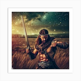 Viking Warrior Art Print