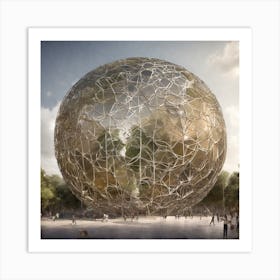 Amazon Sphere Art Print