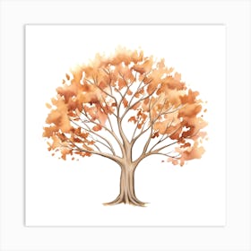 Autumn Tree 2 Art Print