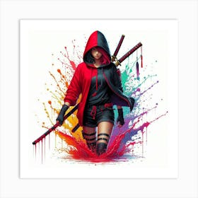 Ninja Art Print