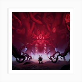 Cursed Relics Art Print