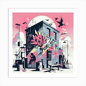 Graffiti Art Art Print