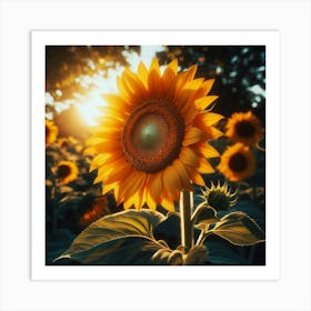 Sunflower Art Print