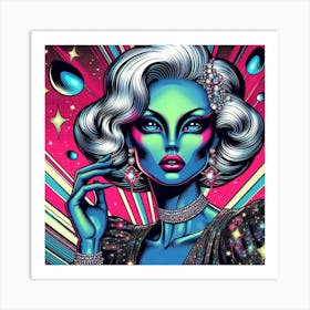 Glamorous Art Print