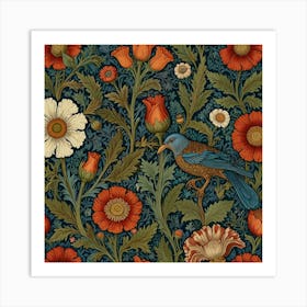 William Morris Wallpaper Art Print