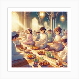 Muslimsلمشاعر الروحانية في رمضان Art Print