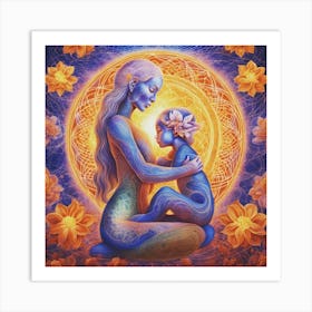 Mother And Child Art Print