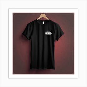 T Shirt Mockup Art Print