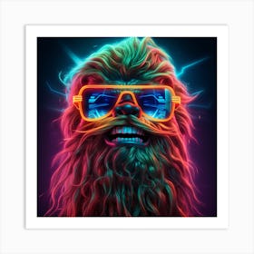 Chewbacca - Star Wars 1 Art Print