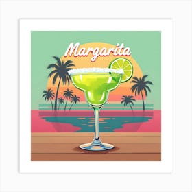 Margarita Cocktail 02 Art Print