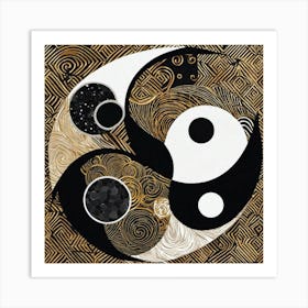 Yin Yang 51 Art Print