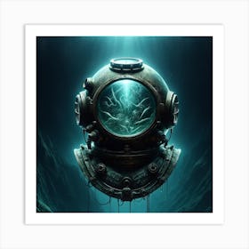 No diver I Art Print