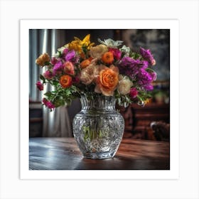 Flowers In A Vase Art Print