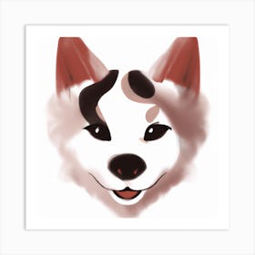 Husky Art Print