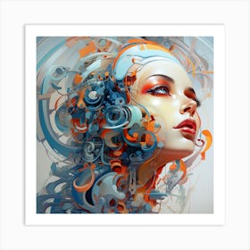 Abstract Digital Art Art Print