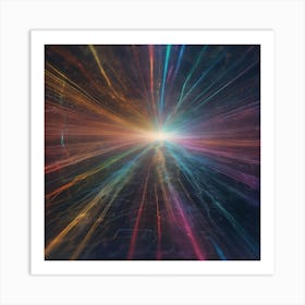 Abstract Space Background 21 Art Print