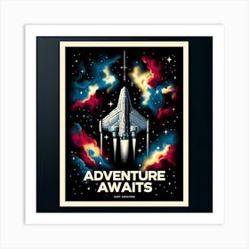 Adventure Awaits 1 Art Print