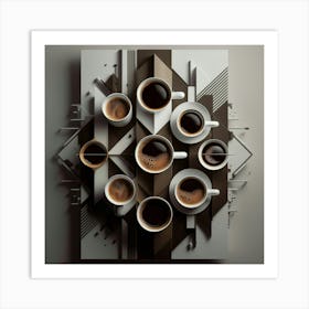 Coffee Art 2 Art Print