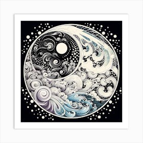 Yin Yang 37 Art Print