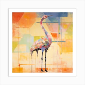 Crane Art Print