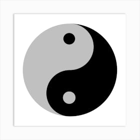 Yin Yang Symbol 33 Art Print