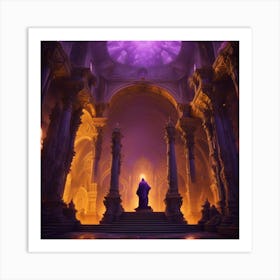 Throne Art Print