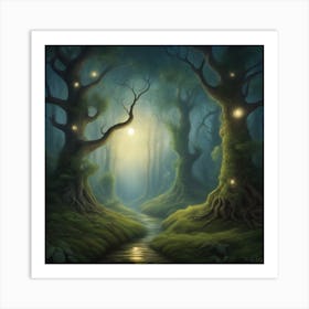 Fairy Forest Art Print