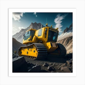 Buldozer Mountain (57) Art Print