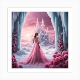 Ice Castle Art Print