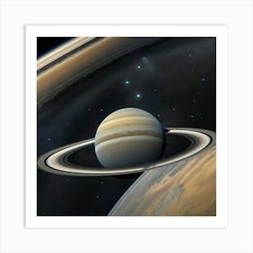 Saturn 11 Art Print