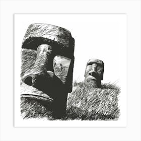 Easter Island 1 Art Print