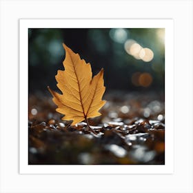 Autumn Leaf 5 Art Print