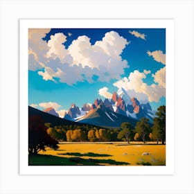 Low Thunder Clouds Art Print