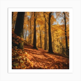 Autumn Forest 9 Art Print