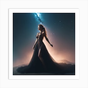 Night In The Desert Art Print