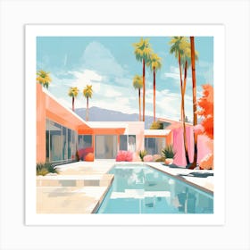 California House 1 Art Print