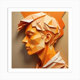 Portrait Of A Man 1 Art Print