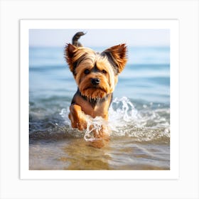 Yorkshire Terrier Dog Art Print