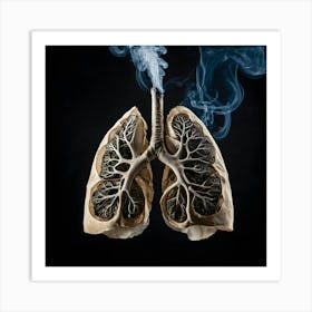 Lungs Stock Videos & Royalty-Free Footage 15 Art Print