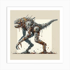 Steampunk Monster Art Print