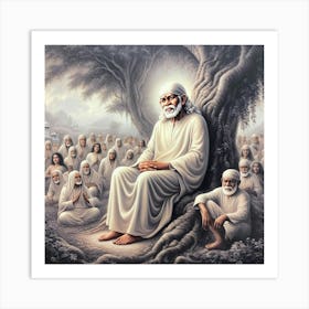 Sai Baba 3 Art Print