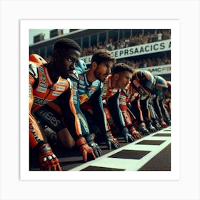 Motogp World Championship Art Print