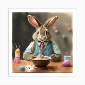 Easter Bunny 8 Art Print